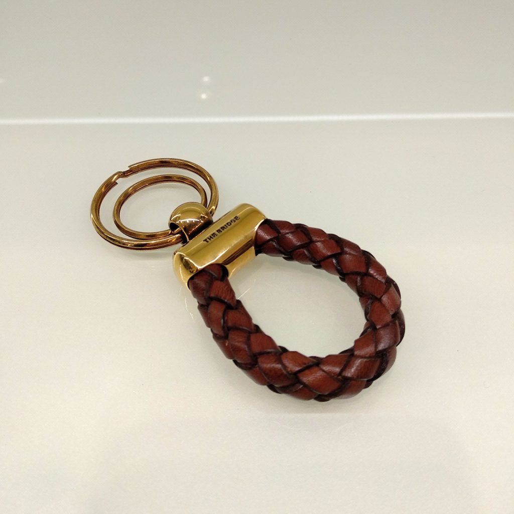 Portachiavi In Pelle The Bridge - Modello Classico Marrone - Foto 8