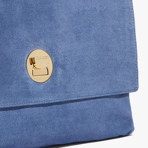 Borsa in camoscio a spalla/tracolla