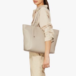 Borsa in pelle a spalla Coccinelle Cher Shopping Seashell La Borsetta Como