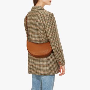 Borsa in pelle a tracolla -Anais-Caramel-Coccinelle-La-Borsetta-Como