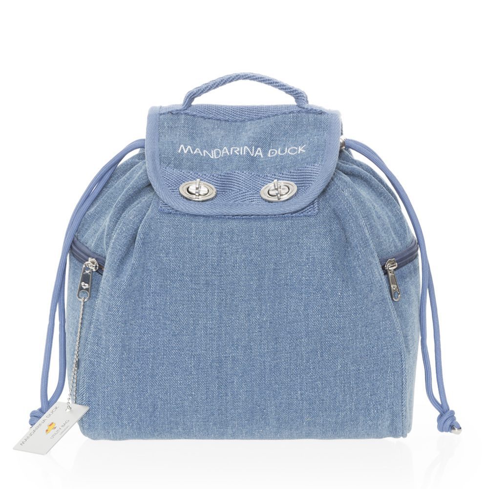 Mandarina Duck Utility Denim Zaino Piccolo - La Borsetta