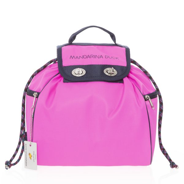 Zaino Utility piccolo Mandarina Duck Fluo Fuchsia La Borsetta Como