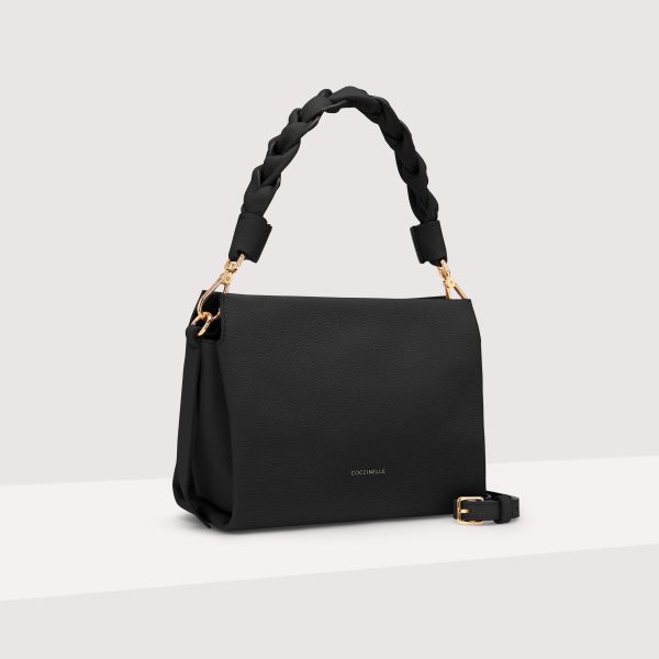 Borsa donna a mano a tracolla Coccinelle Boheme Small Noir La Borsetta Como