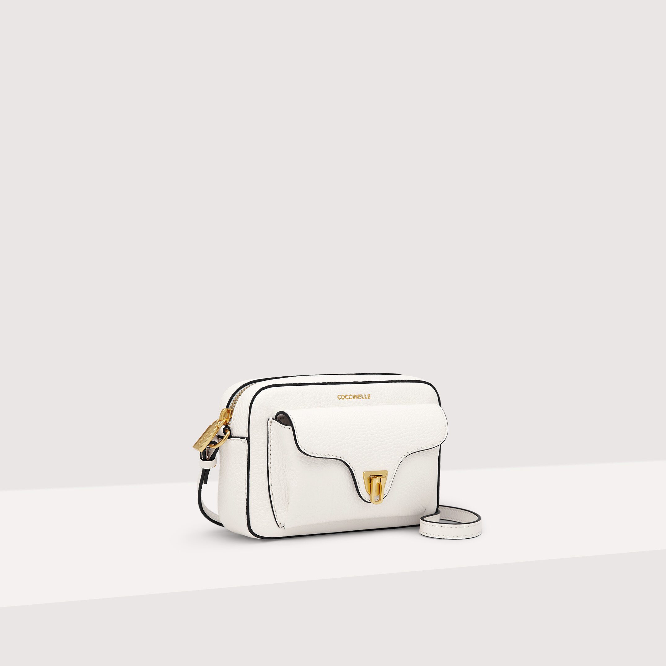 Camera bag borsa donna a tracolla Beat Soft Mini Coccinelle Coconut Milk La Borsetta Como